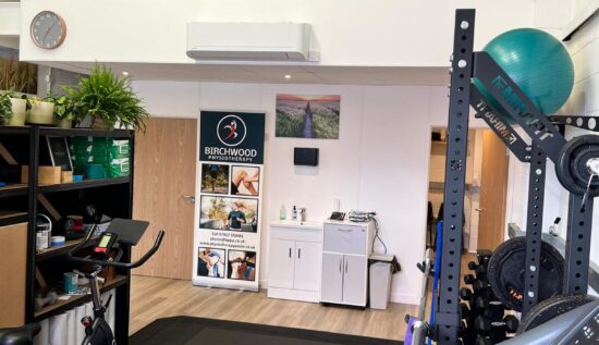 rehabilitation gym equipment at Birchwood Physiotherapy Poole